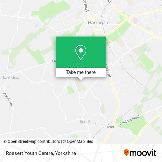 Rossett Youth Centre map