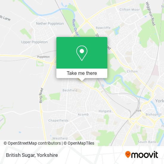 British Sugar map