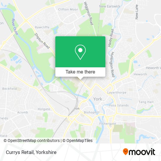 Currys Retail map