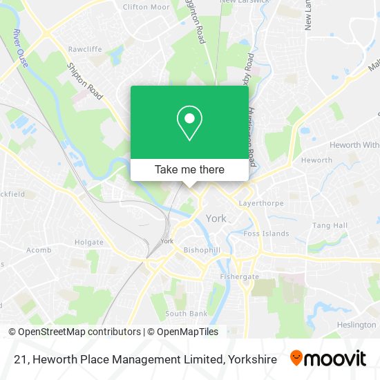 21, Heworth Place Management Limited map