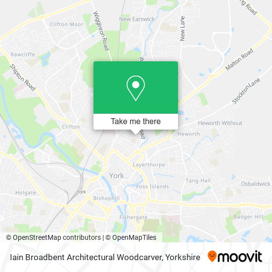 Iain Broadbent Architectural Woodcarver map