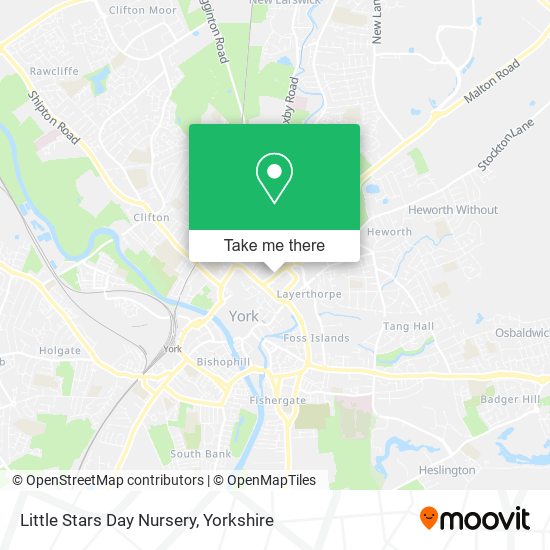 Little Stars Day Nursery map