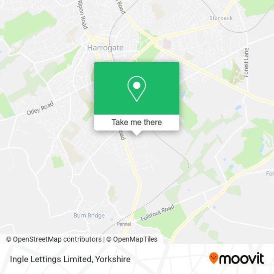 Ingle Lettings Limited map