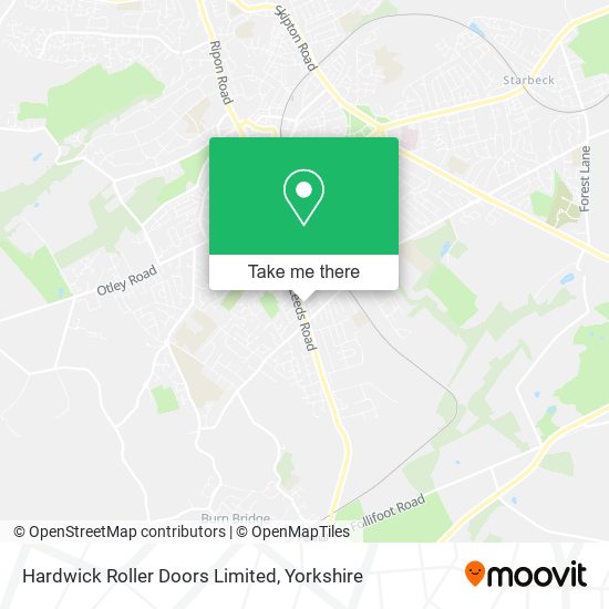 Hardwick Roller Doors Limited map
