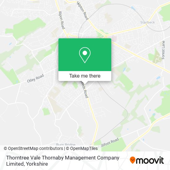 Thorntree Vale Thornaby Management Company Limited map