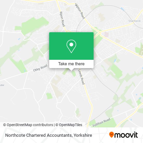 Northcote Chartered Accountants map