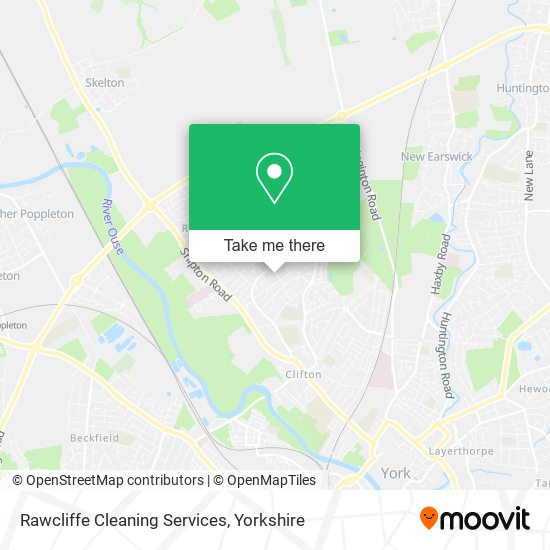 Rawcliffe Cleaning Services map