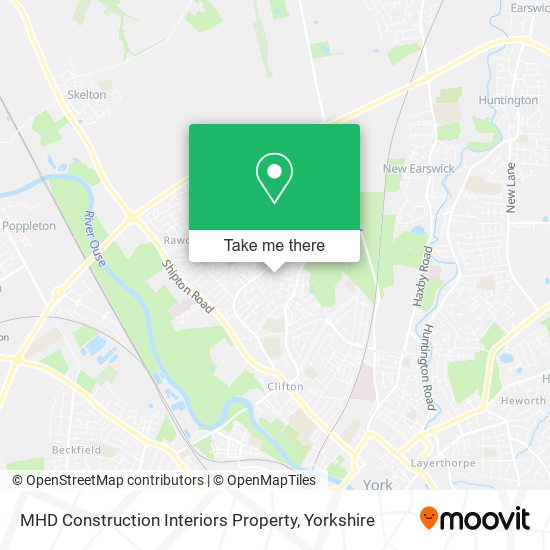 MHD Construction Interiors Property map