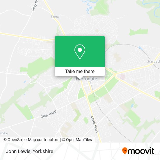 John Lewis map