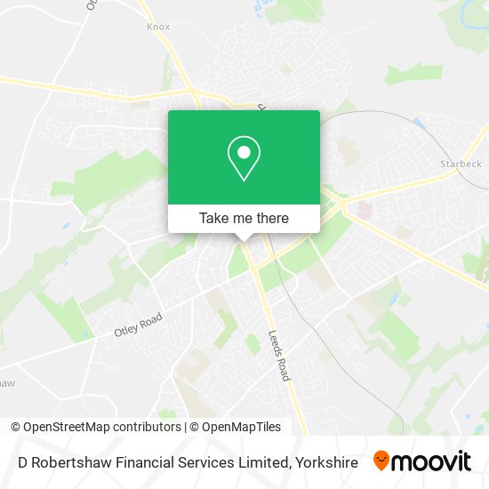 D Robertshaw Financial Services Limited map