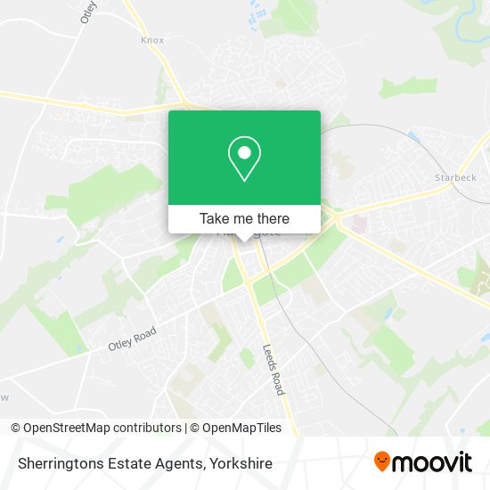 Sherringtons Estate Agents map