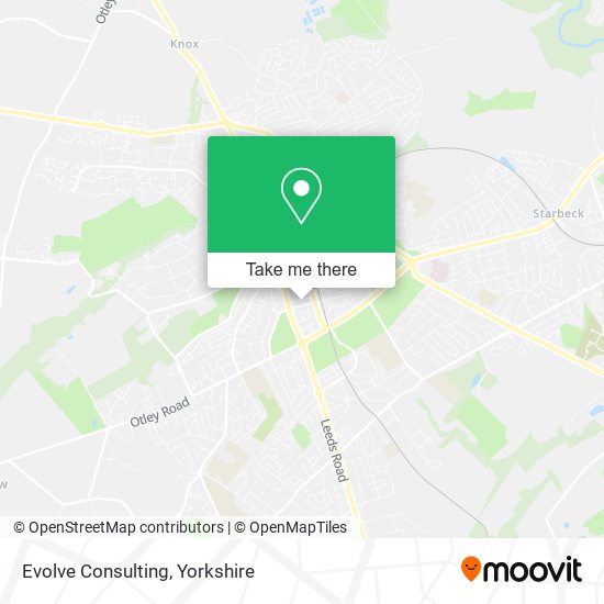 Evolve Consulting map