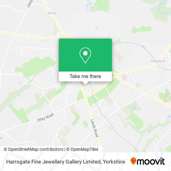 Harrogate Fine Jewellery Gallery Limited map