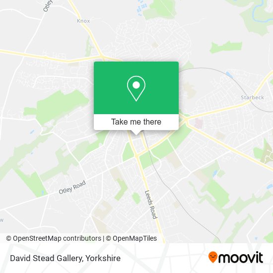 David Stead Gallery map