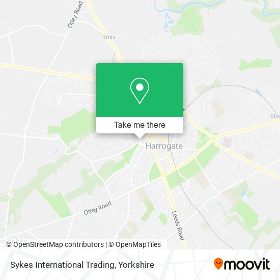 Sykes International Trading map