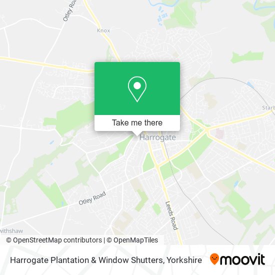 Harrogate Plantation & Window Shutters map