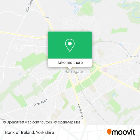 Bank of Ireland map