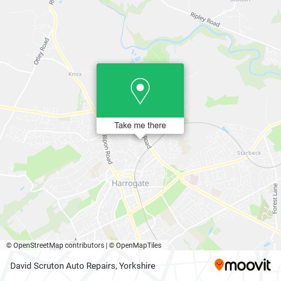 David Scruton Auto Repairs map