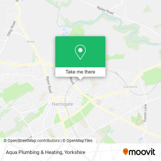 Aqua Plumbing & Heating map