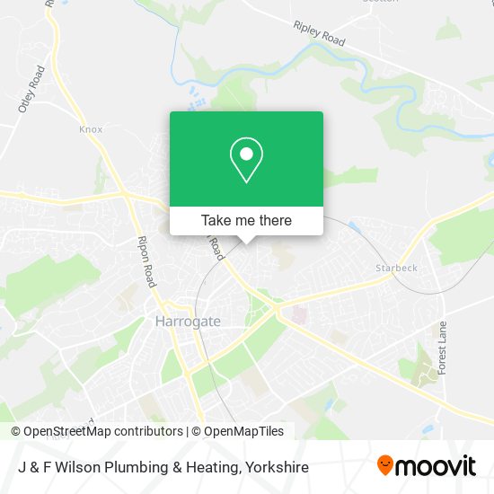 J & F Wilson Plumbing & Heating map