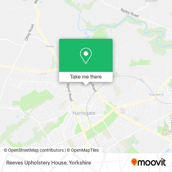 Reeves Upholstery House map