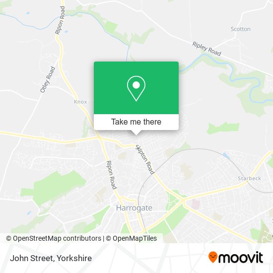 John Street map