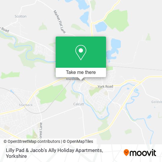 Lilly Pad & Jacob's Ally Holiday Apartments map