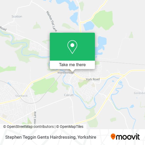 Stephen Teggin Gents Hairdressing map