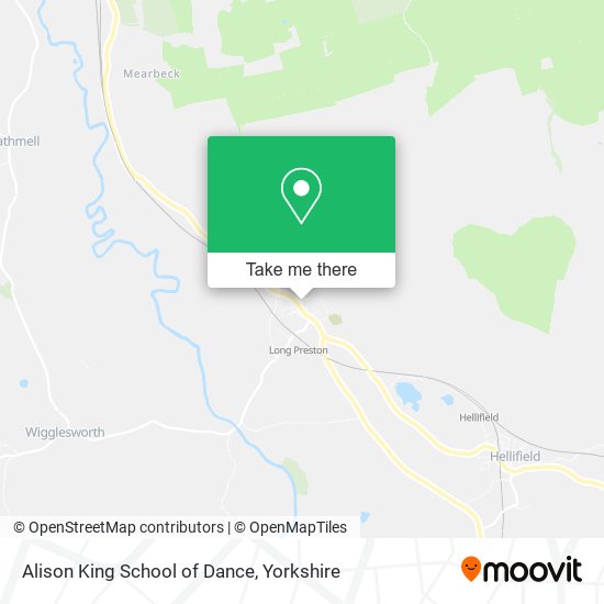 Alison King School of Dance map