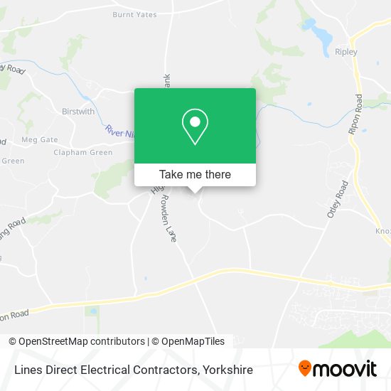 Lines Direct Electrical Contractors map