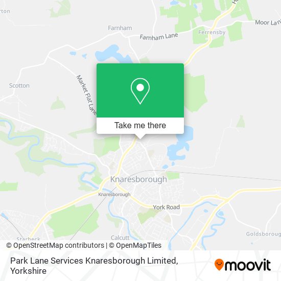 Park Lane Services Knaresborough Limited map