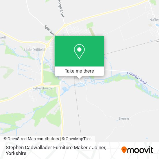 Stephen Cadwallader Furniture Maker / Joiner map