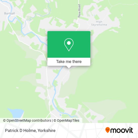 Patrick D Holme map