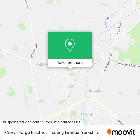 Crown Forge Electrical Testing Limited map