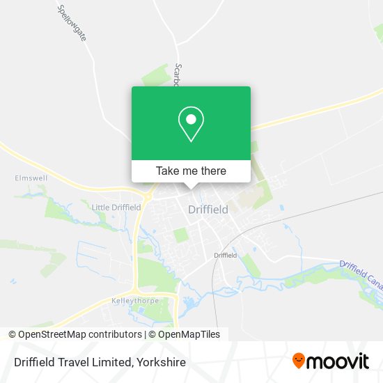 Driffield Travel Limited map