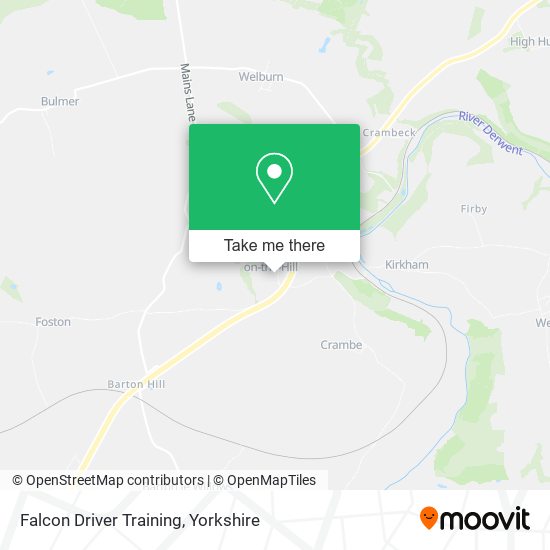 Falcon Driver Training map