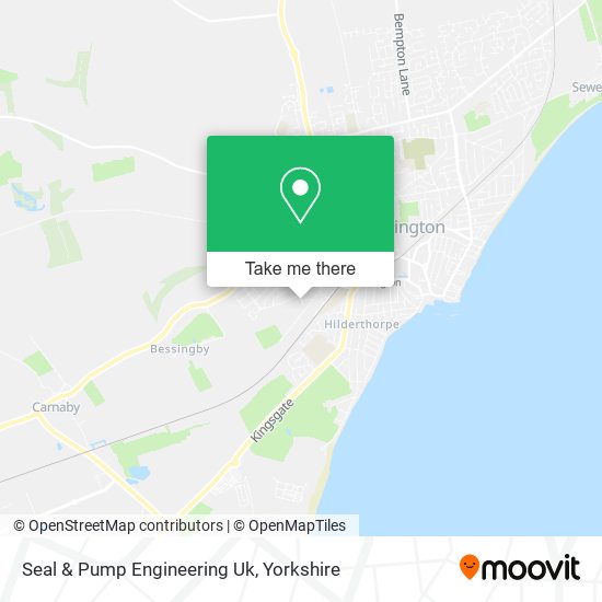 Seal & Pump Engineering Uk map