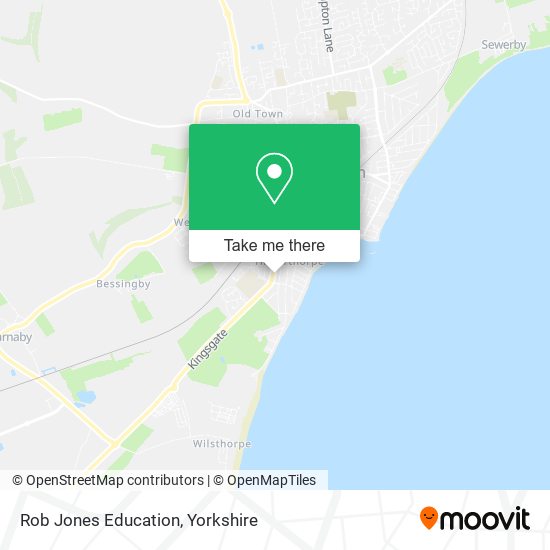 Rob Jones Education map