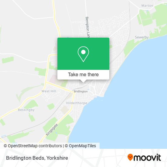 Bridlington Beds map