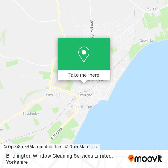 Bridlington Window Cleaning Services Limited map