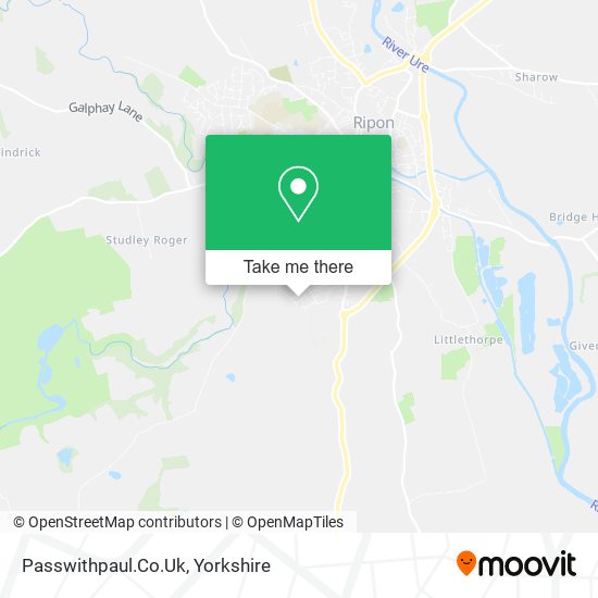 Passwithpaul.Co.Uk map