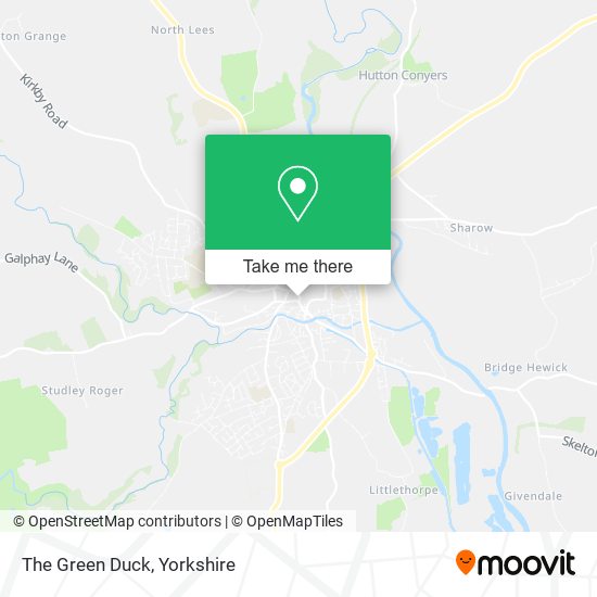 The Green Duck map