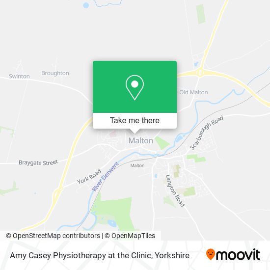 Amy Casey Physiotherapy at the Clinic map