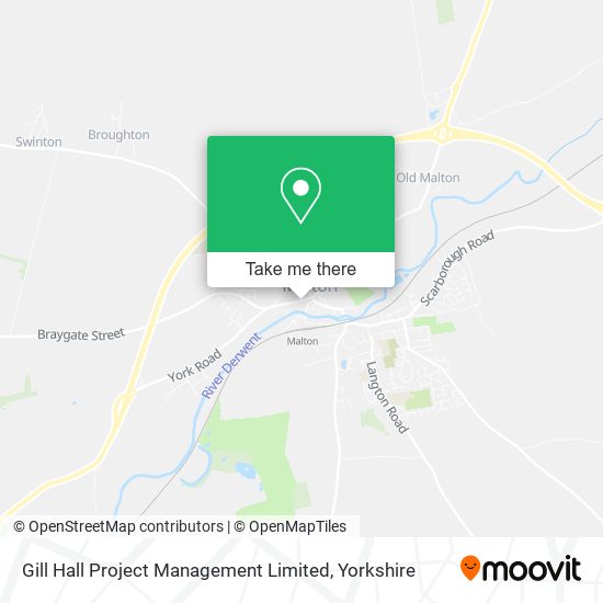 Gill Hall Project Management Limited map