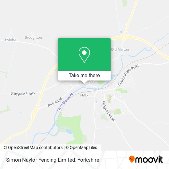 Simon Naylor Fencing Limited map