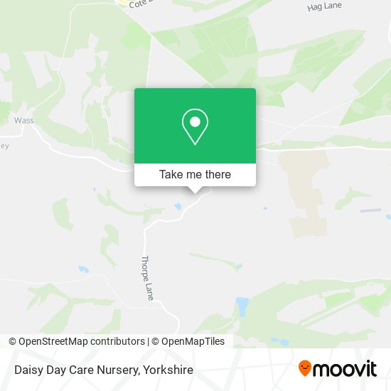 Daisy Day Care Nursery map