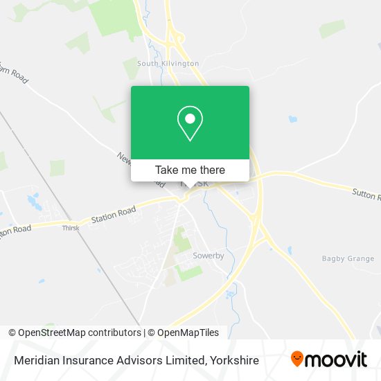 Meridian Insurance Advisors Limited map