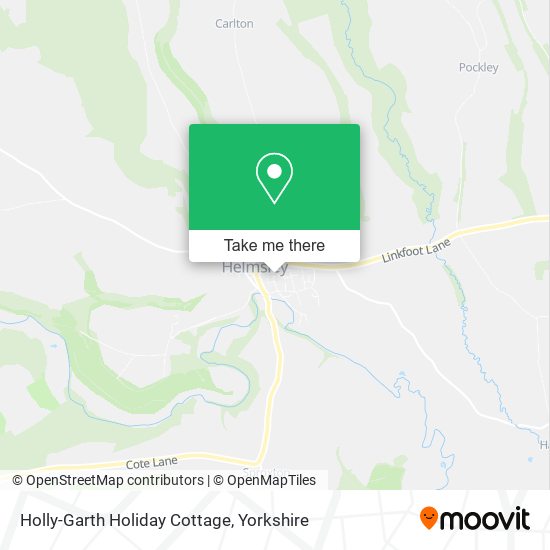 Holly-Garth Holiday Cottage map