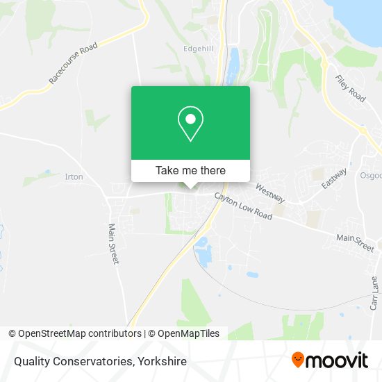 Quality Conservatories map