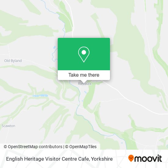 English Heritage Visitor Centre Cafe map